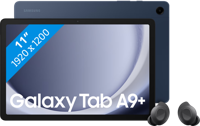 Samsung Galaxy Tab A9 Plus 11 inch 128GB Wifi Blauw + Buds FE Zwart - thumbnail