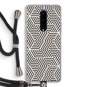 Magic pattern: OnePlus 8 Transparant Hoesje met koord