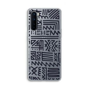 Marrakech print: OnePlus Nord Transparant Hoesje