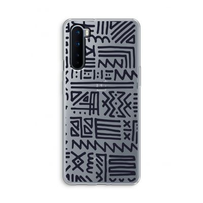 Marrakech print: OnePlus Nord Transparant Hoesje