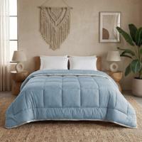 Sale: -41% | Wasbaar Lazy Dekbed Zonder Overtrek - Zonder Overtrek - 3D Air - Blauw - Dekbed-Discounter.nl