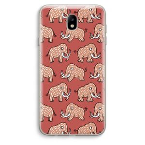 Mammoet: Samsung Galaxy J7 (2017) Transparant Hoesje