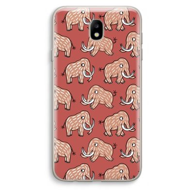 Mammoet: Samsung Galaxy J7 (2017) Transparant Hoesje