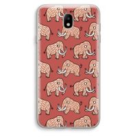 Mammoet: Samsung Galaxy J7 (2017) Transparant Hoesje