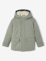 3-in-1-parka voor baby met afneembaar vest korstmos