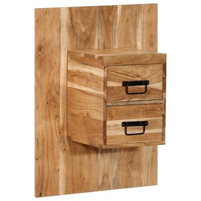 Nachtkastje 60x32x80 cm massief acaciahout