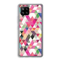 Gekleurde driehoekjes: Samsung Galaxy A42 5G Transparant Hoesje