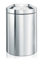 Brabantia Papierbak met vlamdover 7 liter - Brilliant Steel