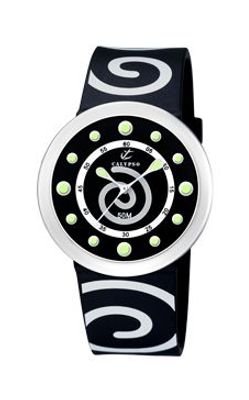Horlogeband Calypso K6051-2 Rubber Zwart