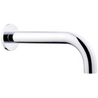 Wiesbaden Baduitloop - Rond - 20cm - 1/2inch - Chroom