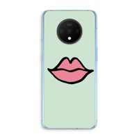 Kusje: OnePlus 7T Transparant Hoesje