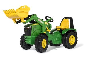Rolly Toys Premium John Deere X Trac 8400R met voorlader groen