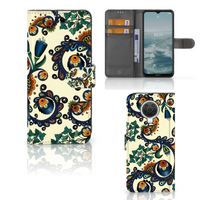 Wallet Case Nokia G10 | G20 Barok Flower