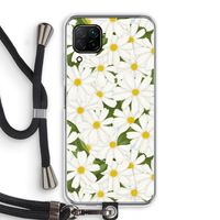 Summer Daisies: Huawei P40 Lite Transparant Hoesje met koord