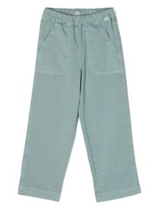 Il Gufo pantalon en coton à poches cargo - Vert