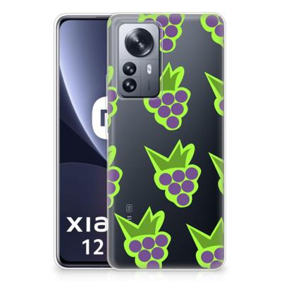 Xiaomi 12 Pro | Siliconen Case | Druiven