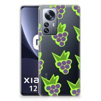 Xiaomi 12 Pro | Siliconen Case | Druiven
