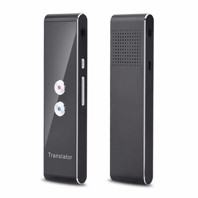Portable Smart Voice Translator upgrade-versie voor het leren van reis zakelijke bijeenkomst 3 in 1 Voice Text Photo Language Translator (zwart)