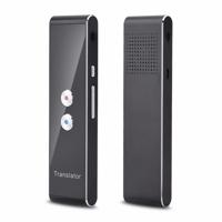 Portable Smart Voice Translator upgrade-versie voor het leren van reis zakelijke bijeenkomst 3 in 1 Voice Text Photo Language Translator (zwart)
