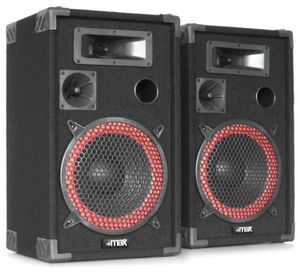 Retourdeal - MAX XEN-3510 set PA luidspreker boxen 10" 700W