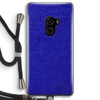 Majorelle Blue: Xiaomi Mi Mix 2 Transparant Hoesje met koord