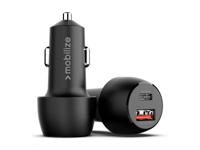 Mobilize Mobilize Car Charger USB + USB-C 48W with PD/PPS and QC Black Mobilize Mobilize Car Charger USB + USB-C 48W with PD/PPS and QC Black
