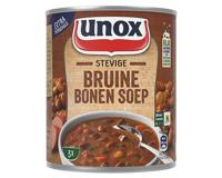 Unox stevige bruine bonensoep blik (6x 0,8 liter)