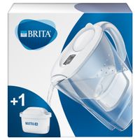 Brita Marella Waterfilter in kan 2,4 l Transparant, Wit