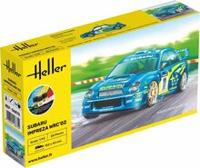Heller 56199 STARTER KIT Impreza WRC'02 Bouwpakket Schaal 1:43
