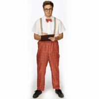 Nerd Studenten Outfit Heren