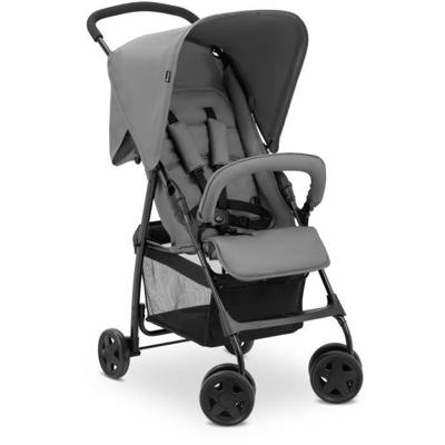 HAUCK - Kinderwagen - SPORT - Opvouwbaar & verstelbaar - Zonnekap - 4 wielen - Grijs