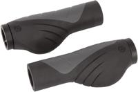 Ergotec Grip aero 2 set handvatten 2x132mm zwart/grijs