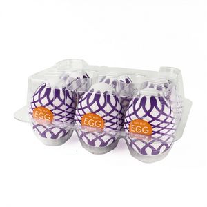 Tenga - Egg Wonder Mesh Set van 6 Tenga Masturbators