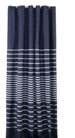 HEMA Douchegordijn 180x200cm Textiel Blauw/wit Streep - thumbnail