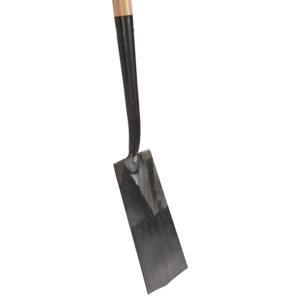 Talen Tools – Draineerspade – Blank gepolijst – Essenhouten steel – 76 cm