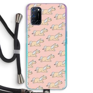 Ponys: Oppo A52 Transparant Hoesje met koord
