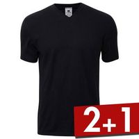 Dovre Single Jersey V-neck T-Shirt - thumbnail