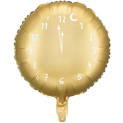 'Ballon Klok New Year Goud' | Luxe cadeaus 'Ballon Klok New Year Goud' | Luxe cadeaus