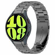 Stalen band met aansluitknop - Space Grey - Samsung Galaxy watch 7 - 40mm & 44mm