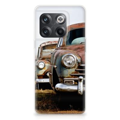 OnePlus 10T | Siliconen hoesje | met foto Vintage Auto