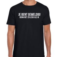 Je bent geweldig fun t-shirt zwart voor heren - thumbnail