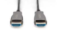 Digitus AK-330125-200-S HDMI-kabel HDMI / Glasvezel Aansluitkabel HDMI-A-stekker, HDMI-A-stekker 20.00 m Zwart 4K UHD - thumbnail