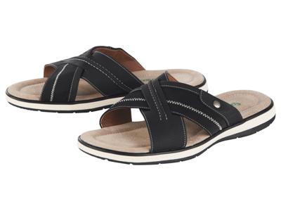 LIVARNO home Heren slippers (Zwart, 42)