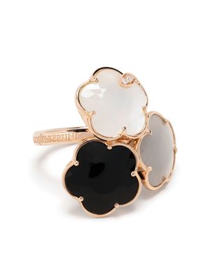 Pasquale Bruni bague Bouquet Lunaire en or rose 18ct pavée de diamants