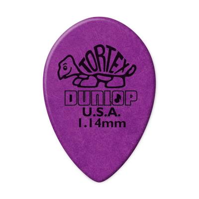 Dunlop Tortex Small Teardrop 1.14mm Plectrum - Per Stuk