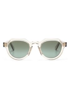 Ahlem lunettes de soleil teintées à monture ronde - Blanc