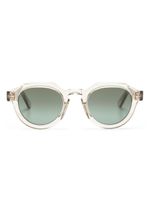 Ahlem lunettes de soleil teintées à monture ronde - Blanc