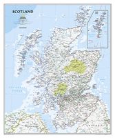 Wandkaart Scotland - Schotland, 76 x 91 cm | National Geographic
