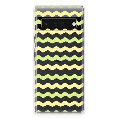 Google Pixel 6 Pro | TPU bumper | Waves Yellow
