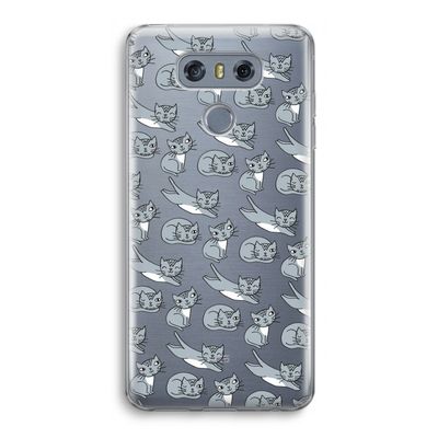 Poezen: LG G6 Transparant Hoesje